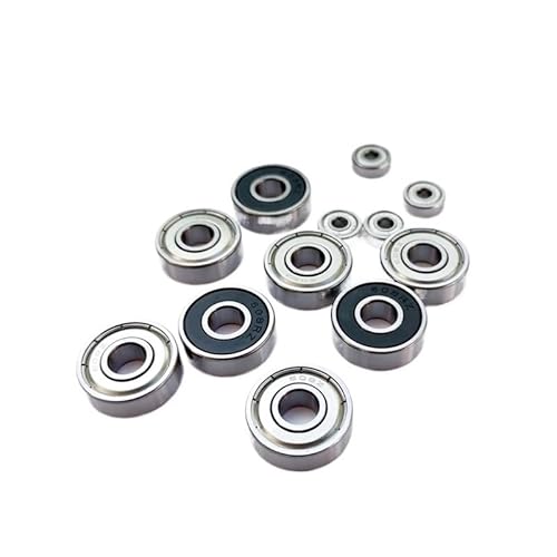 10pcs Bearing 6800 6801 6802 6803 6804 6805 6806 6807 2RS 2RZ ICXLPMC(6801-2RS 12X21X5mm) von ICXLPMC