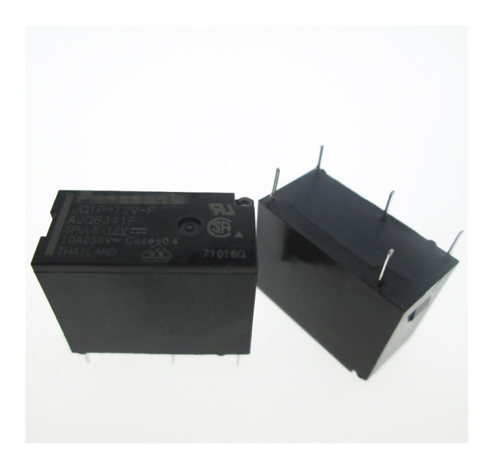 12V relay JQ1P-12V-F 12V JQ1P-12VDC-F JQ1P12VF 12V 12VDC DC12V 5PIN ICXLPMC(Taglia unica) von ICXLPMC