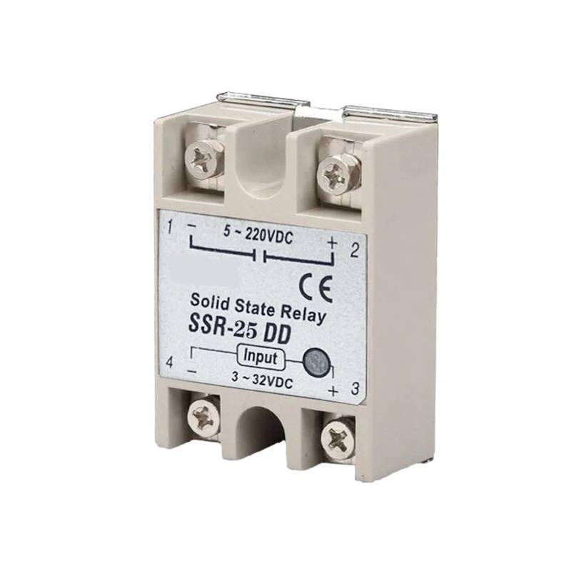 1PCS SSR-10DD SSR-25DD SSR-40DD SSR-60DD SSR-80DD SSR Solid State Relay Module for Temperature Control ICXLPMC(40DD 5-200V) von ICXLPMC