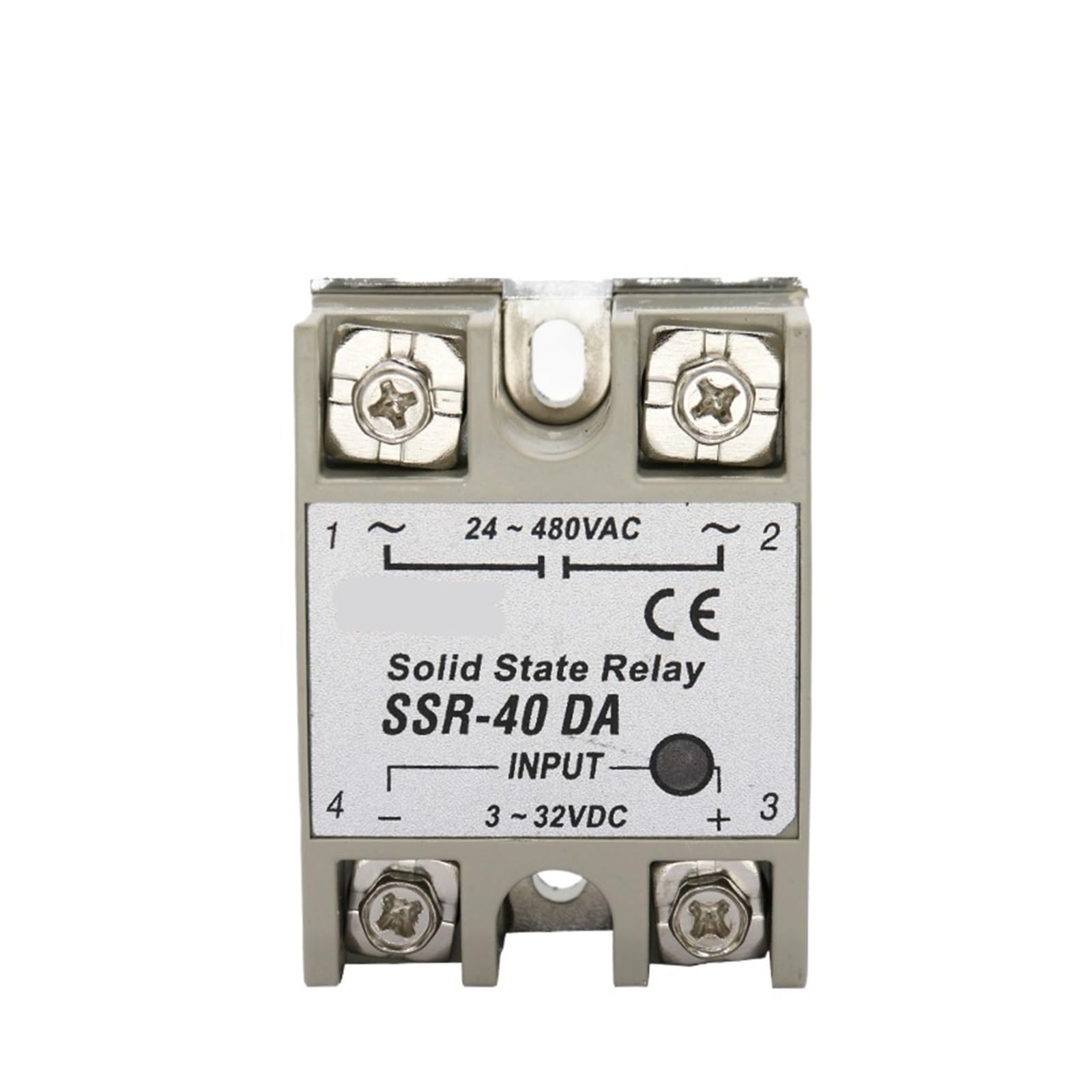 1PCS Solid State Relay Single Phase Small SSR-10DA SSR-25DA SSR-40DA SSR-60DA SSR-80DA SSR-100DA DC Control AC DD DA ICXLPMC(SSR-100DA) von ICXLPMC