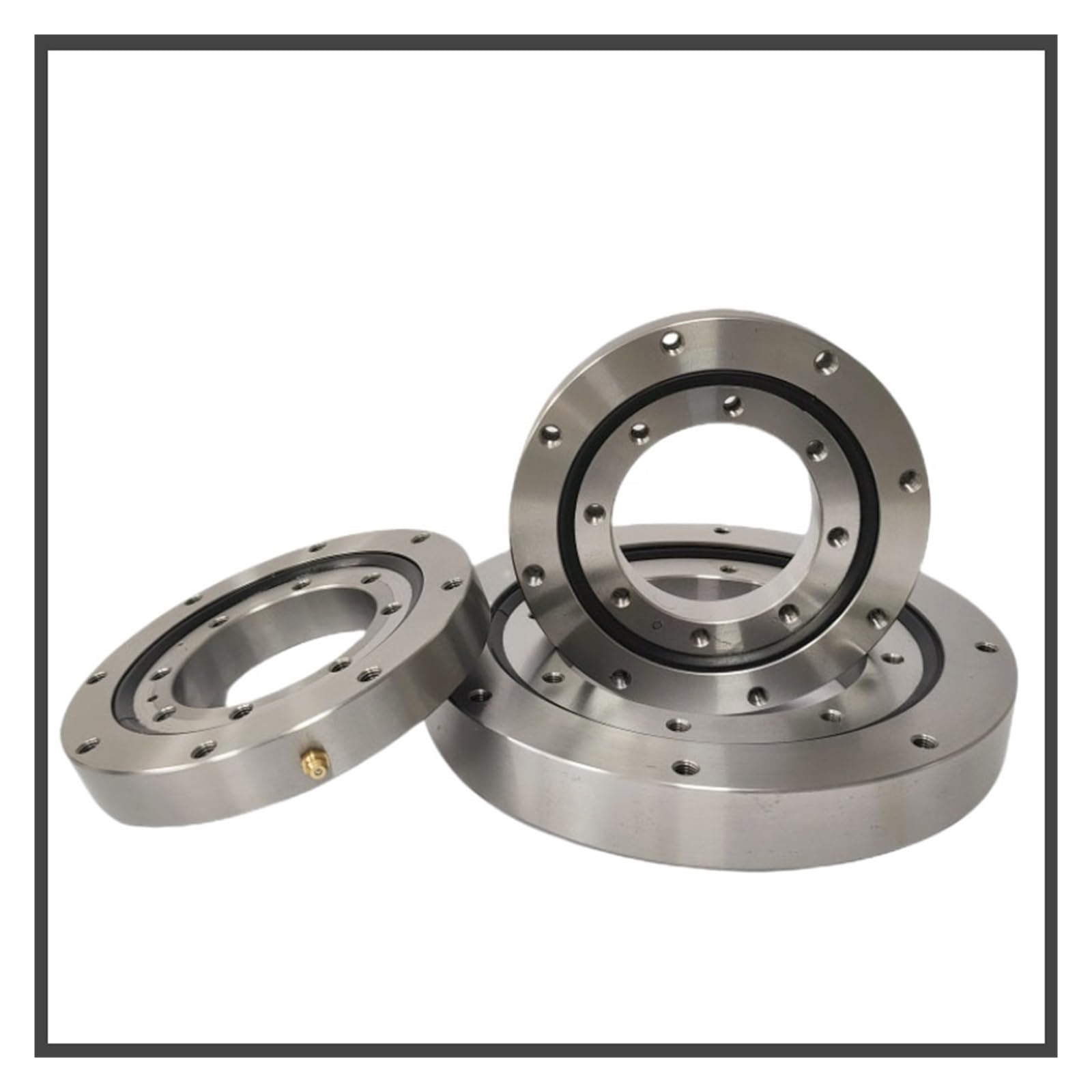 1PCS Toothless Slewing Bearing 010.10.120 80 * 160 * 23 * 27mm Large Load Crane High Load Robot Joint Bearing Turntable Bearing ICXLPMC von ICXLPMC