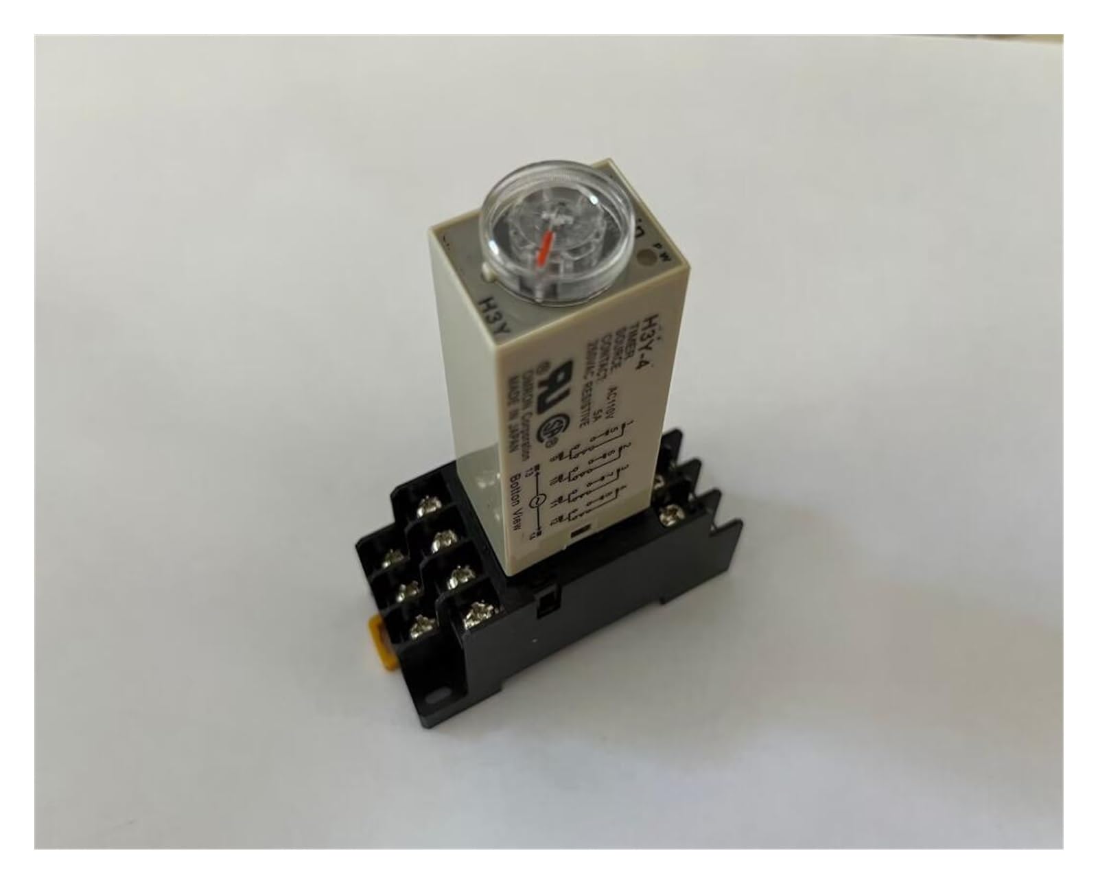 1S~60Min H3Y-4 Power On Time Delay Relay Solid-State Timer 3Min 12V/24V/36V/110V/220V/380V 14 Pin with Base ICXLPMC(0-30 Minute,AC12V) von ICXLPMC