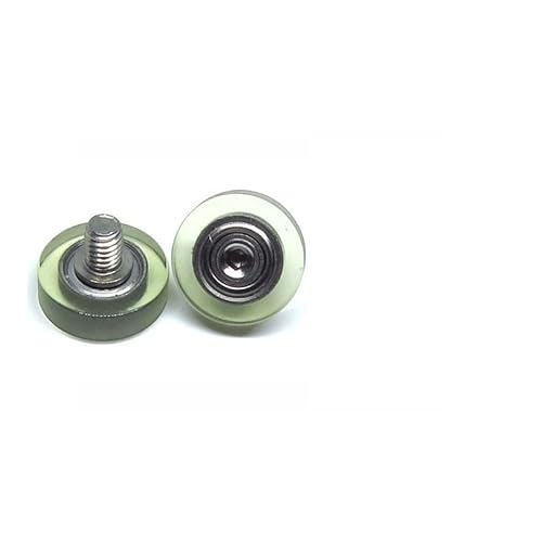 1pcs OD 13 mm Coated Roller with M4 Threaded 13x4xM4 PU68413-4C1L5M4 PU Covered Doors & Windows Guide Pulley ICXLPMC(OD30 x W7 x M6) von ICXLPMC