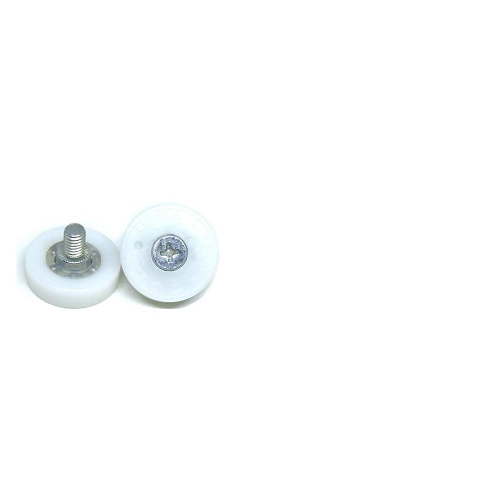 1pcs OD 26 mm DR26 Machine POM Guide Pulleys M6x8 Screw 2 mm Step Showcase & Wardrobe Rollers ICXLPMC(DR26-C2L8W7M6) von ICXLPMC