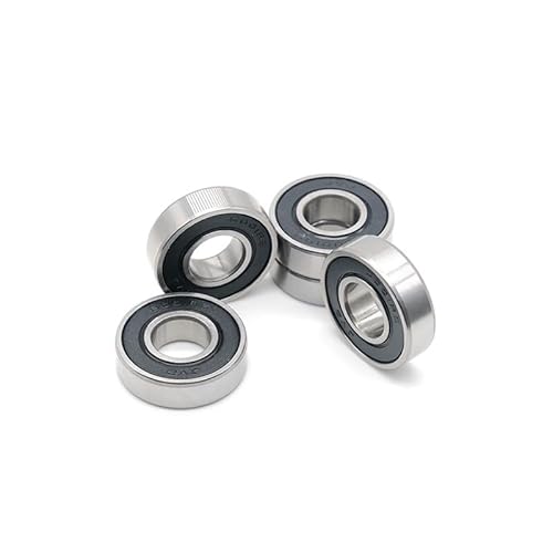 2pcs 6201RS Deep Groove Ball Bearing Electronic Starter Grade 6201-RS 12 * 32 * 10mm High Bearing Steel ICXLPMC von ICXLPMC