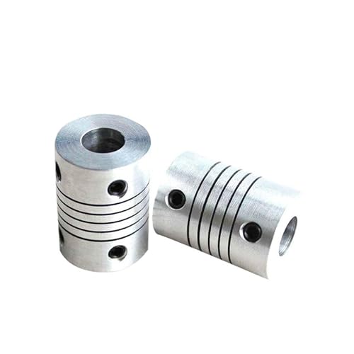 2pcs Aluminum Alloy Flexible Printer Winding Coupling Encoder Coupling Hole 3/4/5/6/6.35/7/8/10 ICXLPMC(8x8) von ICXLPMC