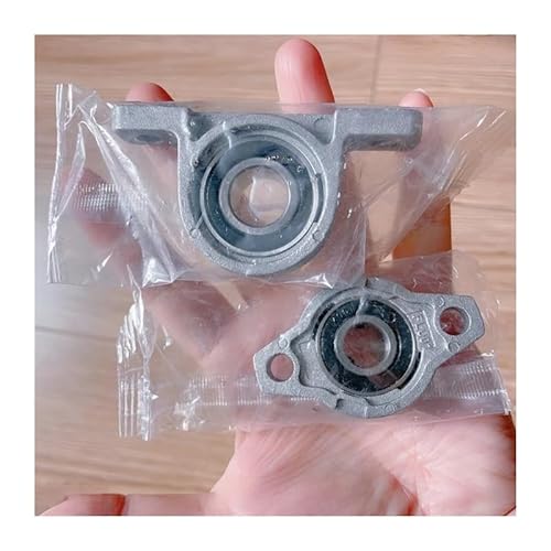 2pcs Kp08 Kp000 Kp001 KP003 KFL08 KFL000 KFL001 Zinc Alloy Diameter 8mm to 30mm Bore Ball Bearing Pillow Block Mounted Support ICXLPMC(Kp006) von ICXLPMC