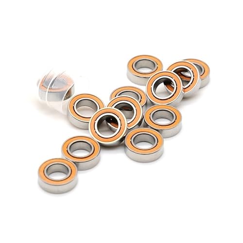 2pcs SMR137-2RS 7x13x4mm Stainless Steel Hybrid Si3N4 Ceramic Ball Bearing Fishing Gear SMR137RS ABEC-7 ICXLPMC von ICXLPMC