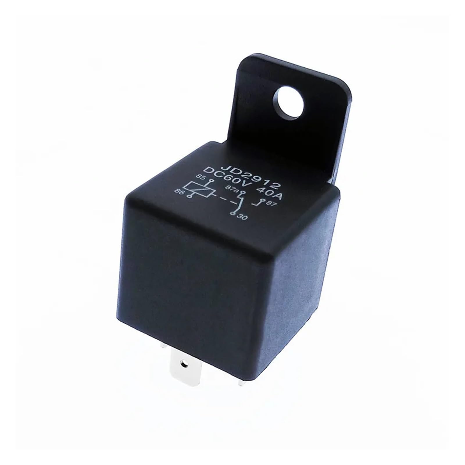 40A Auto Car relay JD2912 5 Pin DC 12V 24V 36V 48V with Mounting Hole Coil Power 1.8W Automobile Control Device ICXLPMC(5Pin 40A 12V) von ICXLPMC