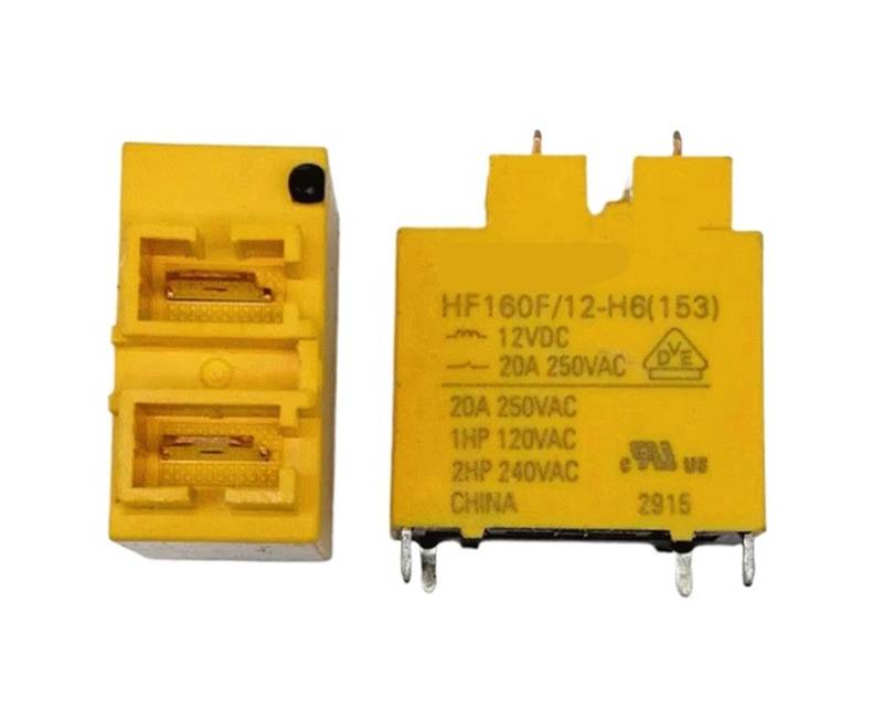 5PCS/10PCS Relay HF160F/12-H6-12VDC HF160F/12-H6 12VDC HF160F 12-H6 HF160F 12 H6 12V 4PIN 20A ICXLPMC(One Size) von ICXLPMC