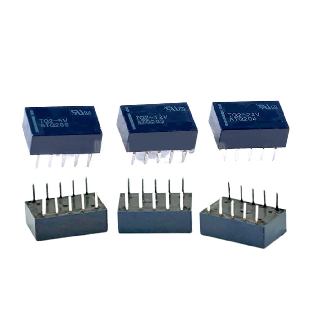 5PCS/Lot TQ2-5V TQ2-12V TQ2-24V two-open two-close 1A 10-pin signal Relay ICXLPMC(TQ2-12VDC) von ICXLPMC