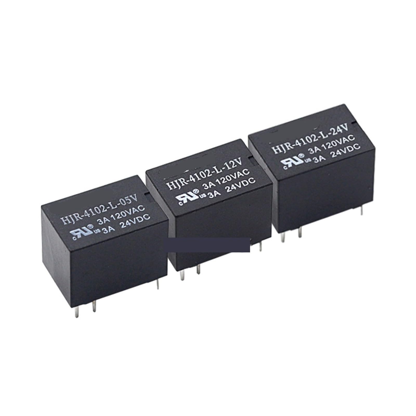 5PCS HJR-4102-L-5V HJR-4102-L-12V HJR-4102-L-24V 6-Pin 3A Power Relay ICXLPMC(HJR-4102-L-12V) von ICXLPMC