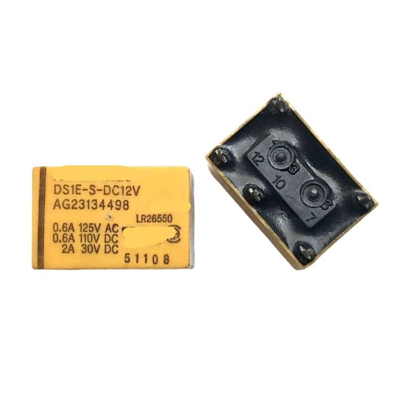 5PCS Relay DS1E-M-DC5V AG201944 DS1E-M-12V DS1E-M-DC12V AG201344 DS1E-M-DC24V AG201444 DS1E M DC24V 5PIN 2A ICXLPMC(DS1E-M-DC12V) von ICXLPMC