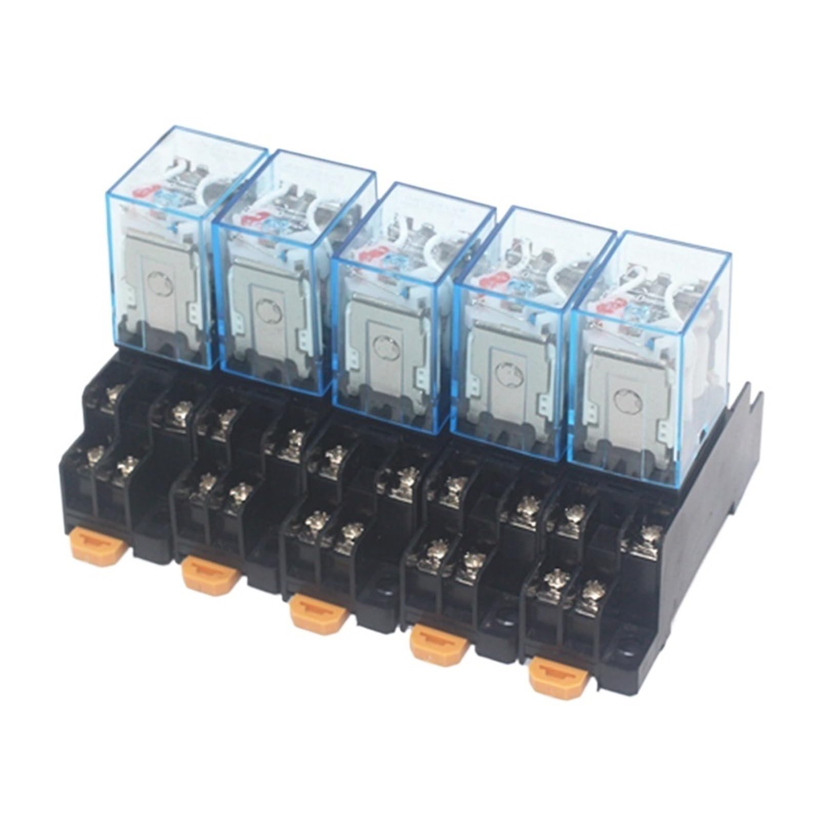 5set MY2P HH52P MY2NJ Relay DPDT Relay Switch with Socket Base LED AC 110V 220V DC 12V 24V ICXLPMC(AC380V) von ICXLPMC