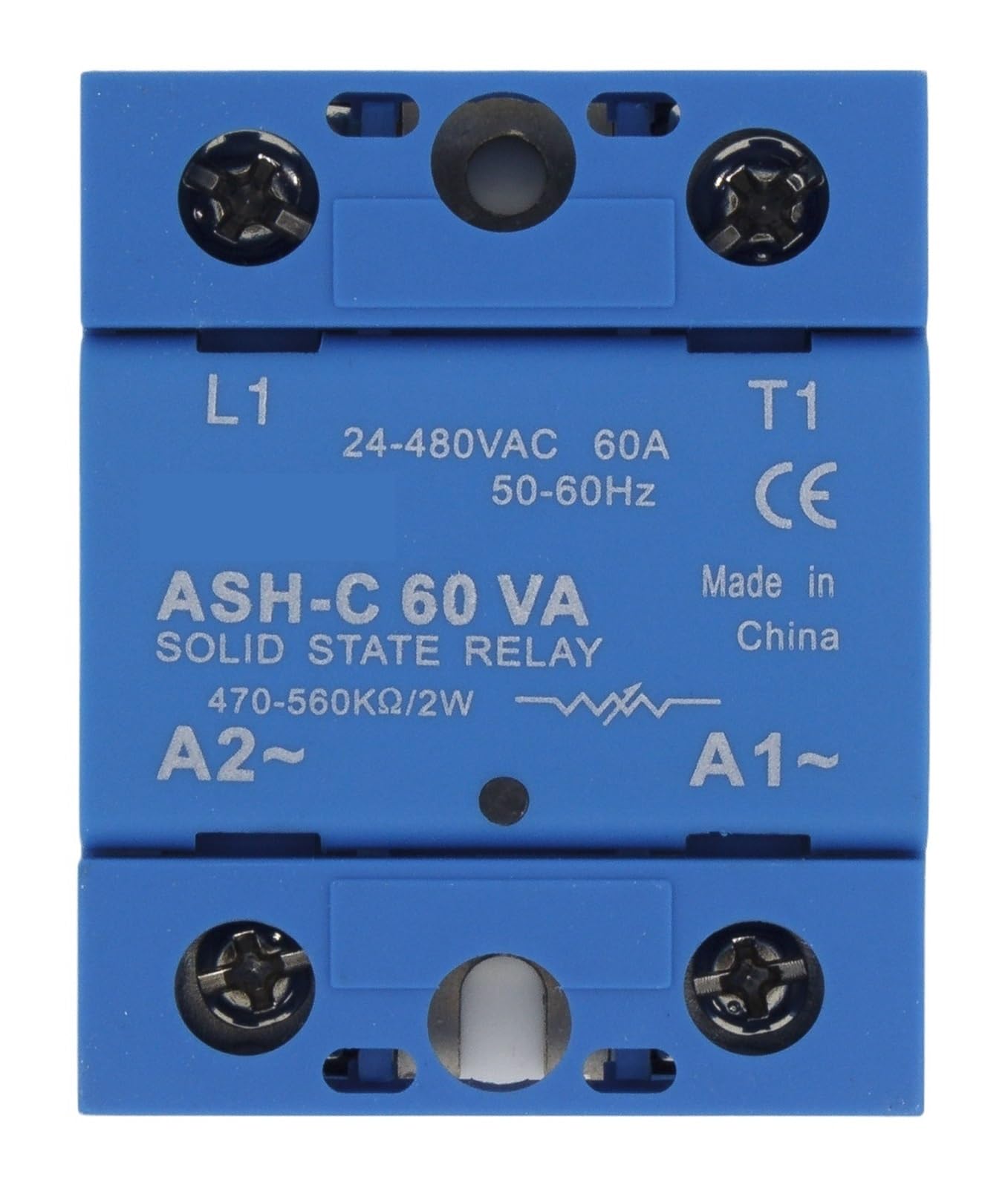 ASH-C-60VA single phase resistance to AC 60A 24-480VAC solid state voltage regulator 60VA SSR ICXLPMC von ICXLPMC