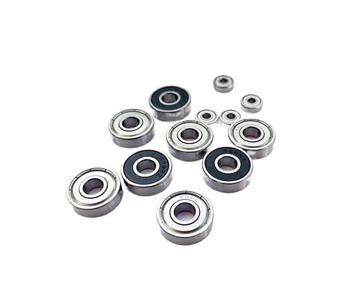 Deep Groove Ball Bearings 6000 6001 6002 6003 6004 6005 6006 6007 6008 ZZ 2RS ICXLPMC(6000 2RS 10x26x8) von ICXLPMC