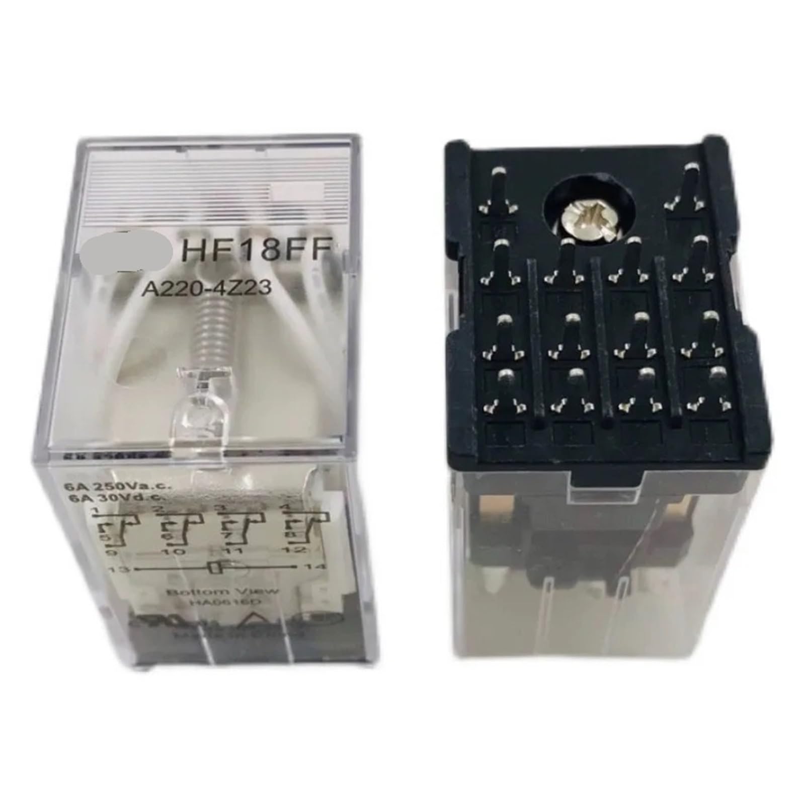 HF18FF-A220-4Z23 four group conversion 14 pin 6A250VAC solder pin small medium power relay ICXLPMC von ICXLPMC