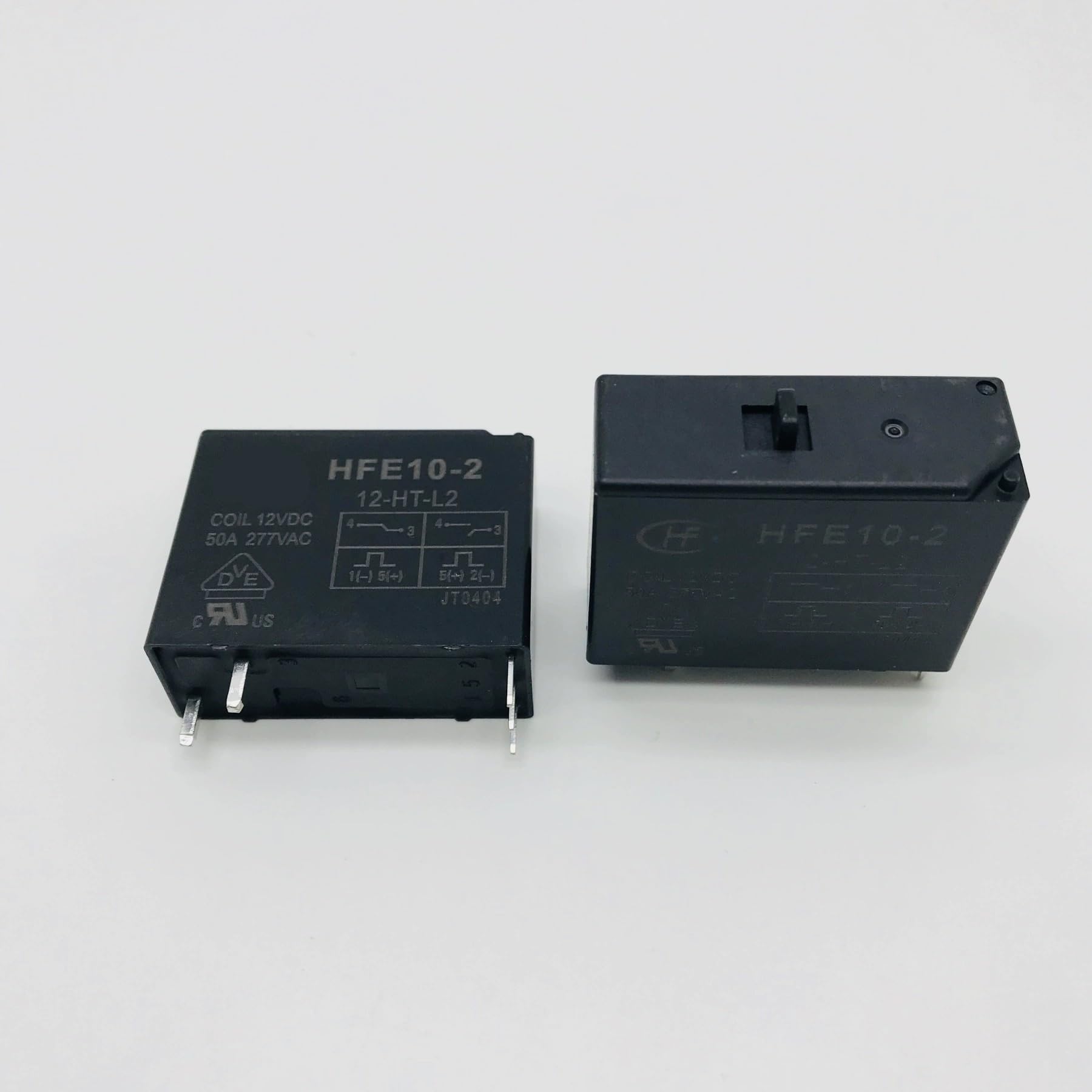 HFE10-2-12-HT-L2 Magnetic Holding Relay 12VDC One set of normally open double coil 50A with switch ICXLPMC von ICXLPMC