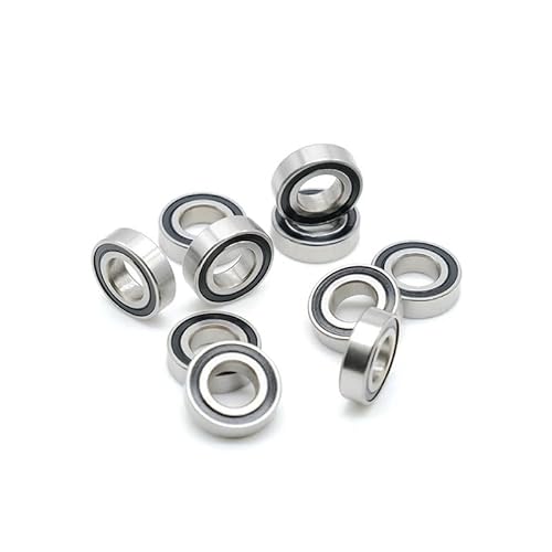 S687RS Bearing 7x14x5 mm (10PCS) ABEC-7 440C Roller Stainless Steel S687 RS S687 2RS Ball Bearings ICXLPMC(S684RS 4X9X4) von ICXLPMC