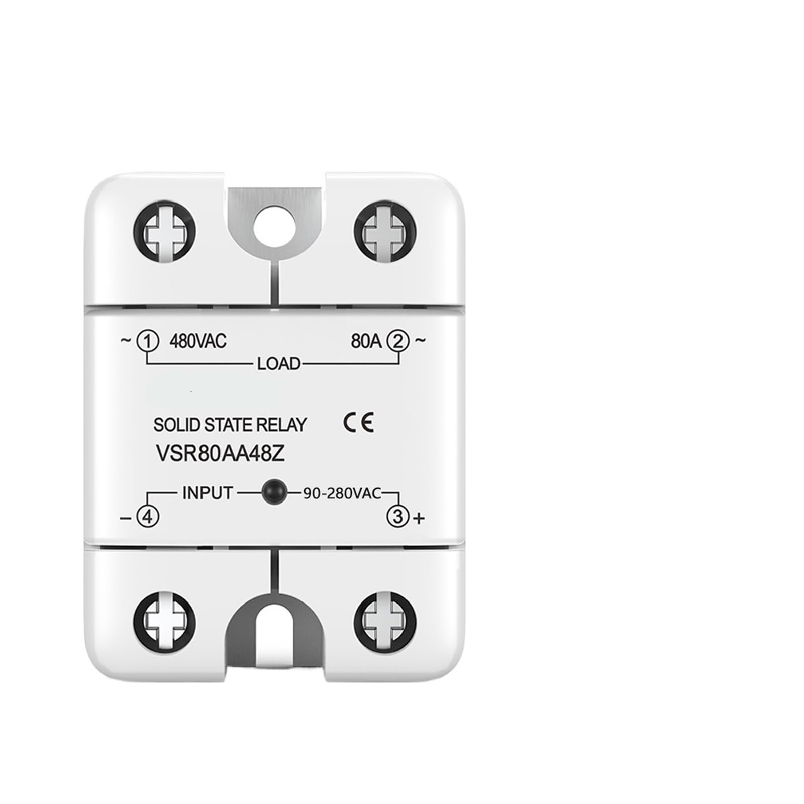 SSR-25AA SSR-40AA SSR 60A 120A Single Phase Solid State Relay Module AC70-280V Input AC24-480V Output PID Temperature Control ICXLPMC(24-280VAC,100AA Zero Cross) von ICXLPMC