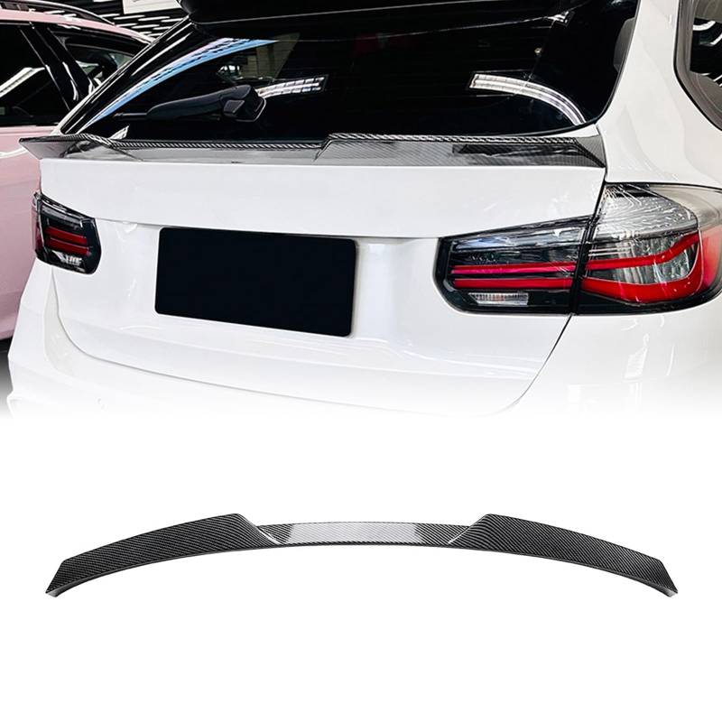 Auto Heckspoiler Lippe Flügel für BMW 3er F31 2013-2019 2014 Schwarz von IDENUONA