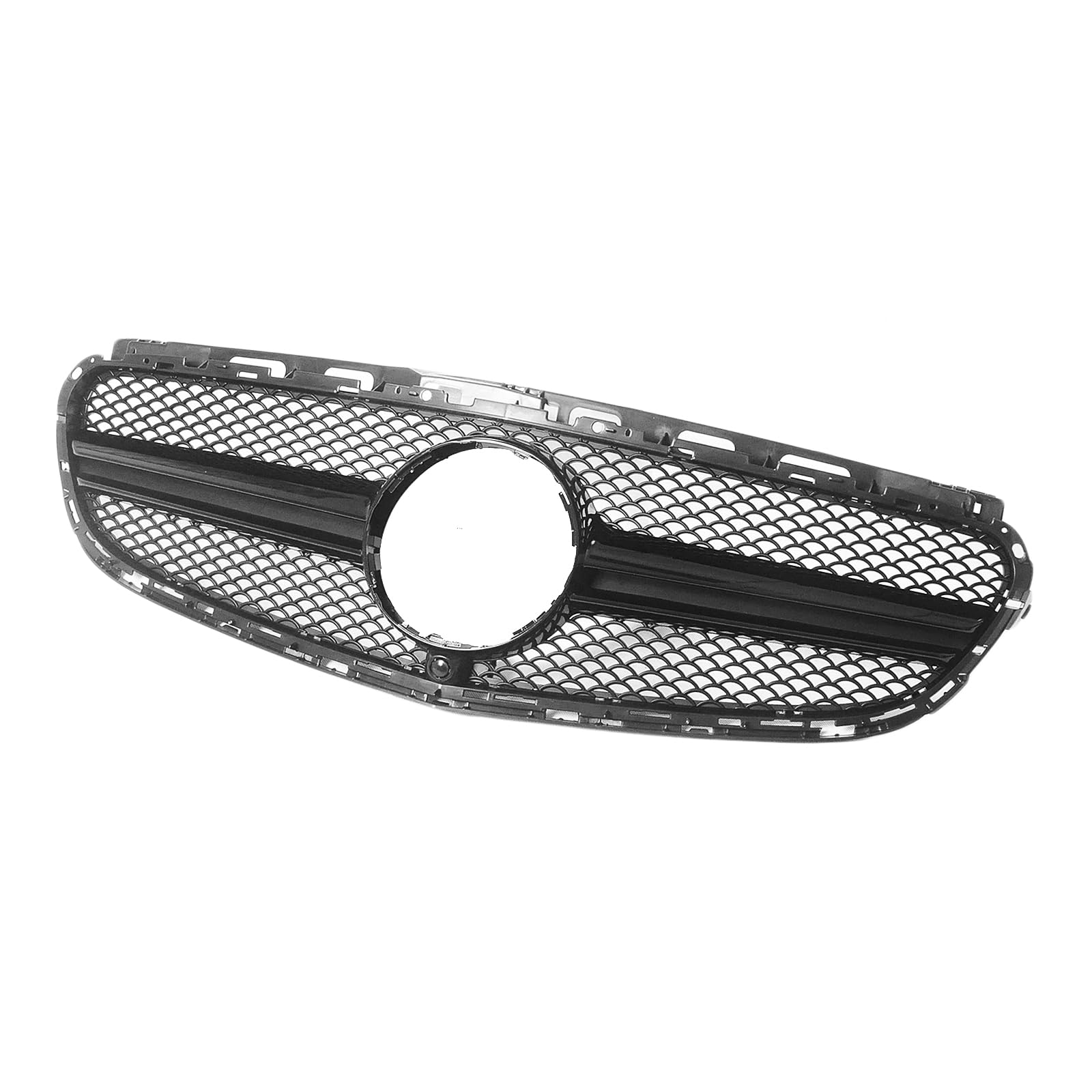 Auto Sport Kühlergrill Gitter Für Benz E-Klasse W212 2014–2016 2015 Schwarz Silber von IDENUONA