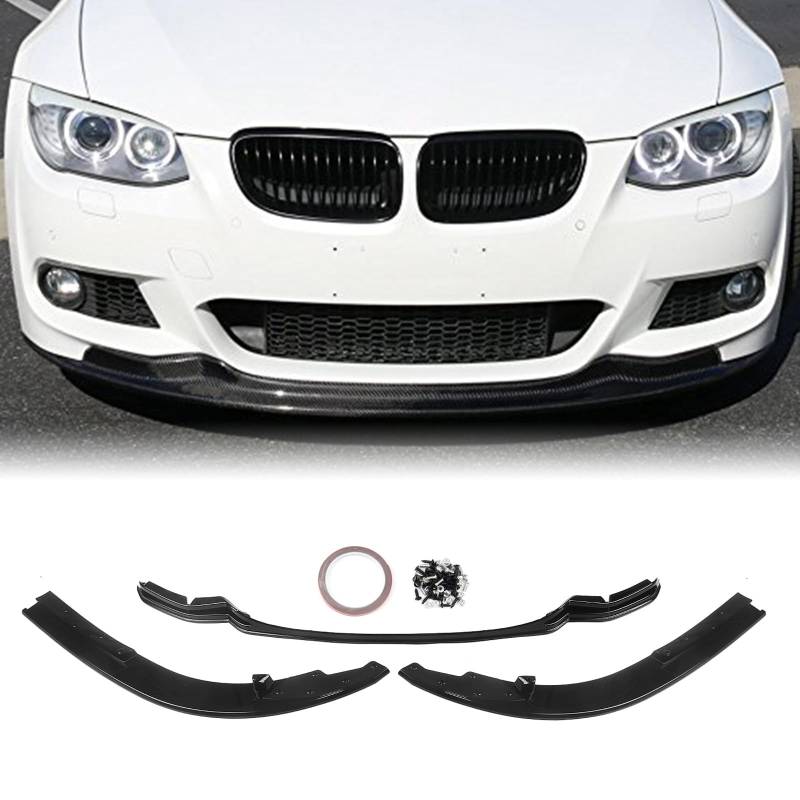 Frontspoilerlippe Splitter Bodykit für BMW E92 E93 2010-2013 YOFER schwarz von IDENUONA