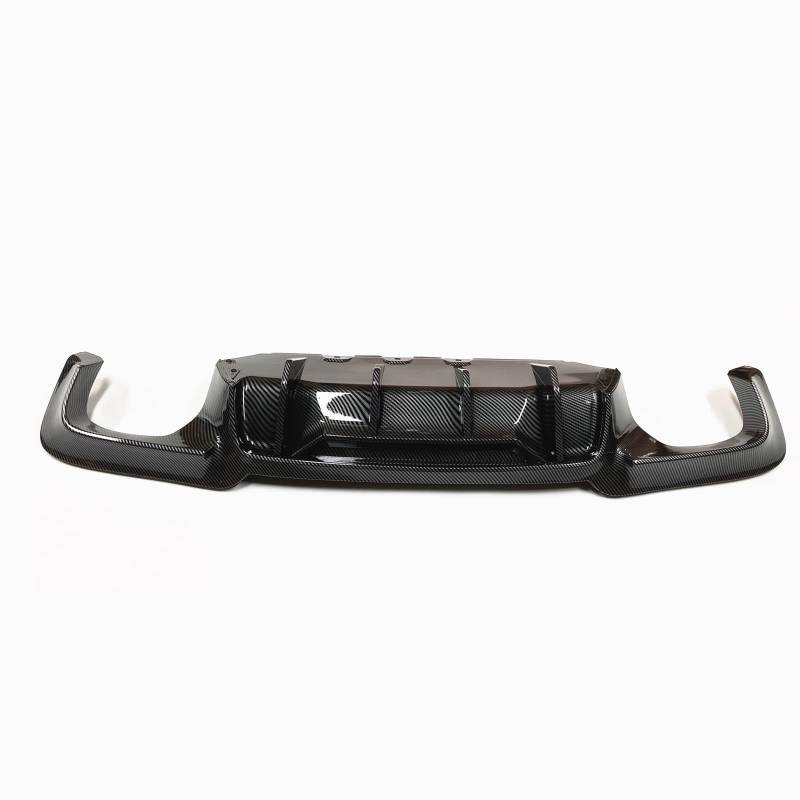 Für 2011 2012–2016 2013 BMW F10 MT Style Heckstoßstange Diffusor Glänzend Schwarz von IDENUONA