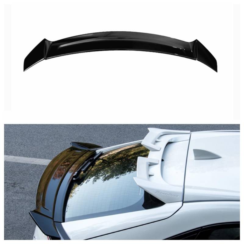 IDENUONA Heckspoiler für Honda Civic FK4 FK7 2017–2021, glänzend, Schwarz von IDENUONA