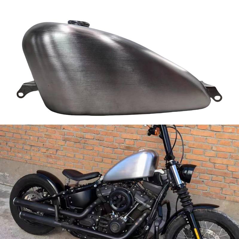 Motorrad 18L Benzin Gas Kraftstofftank Öltank für Harley Street Bob FXBB 2019-2024 2020 von IDENUONA