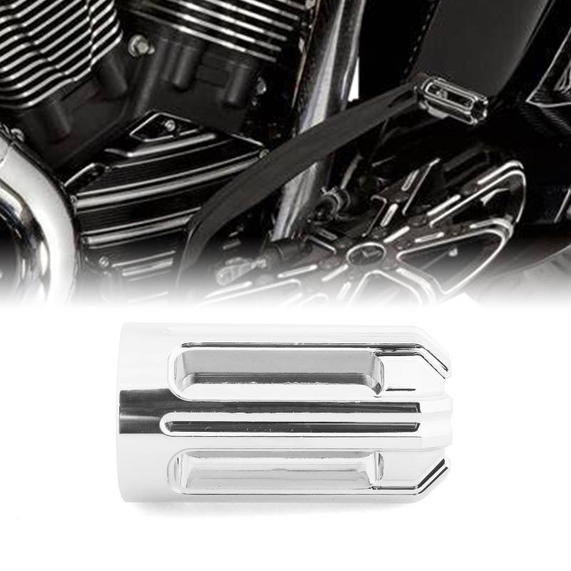 Motorrad Schalthebel Peg Pedal für Harley Davidson alle Modelle Schwarz Chrom von IDENUONA