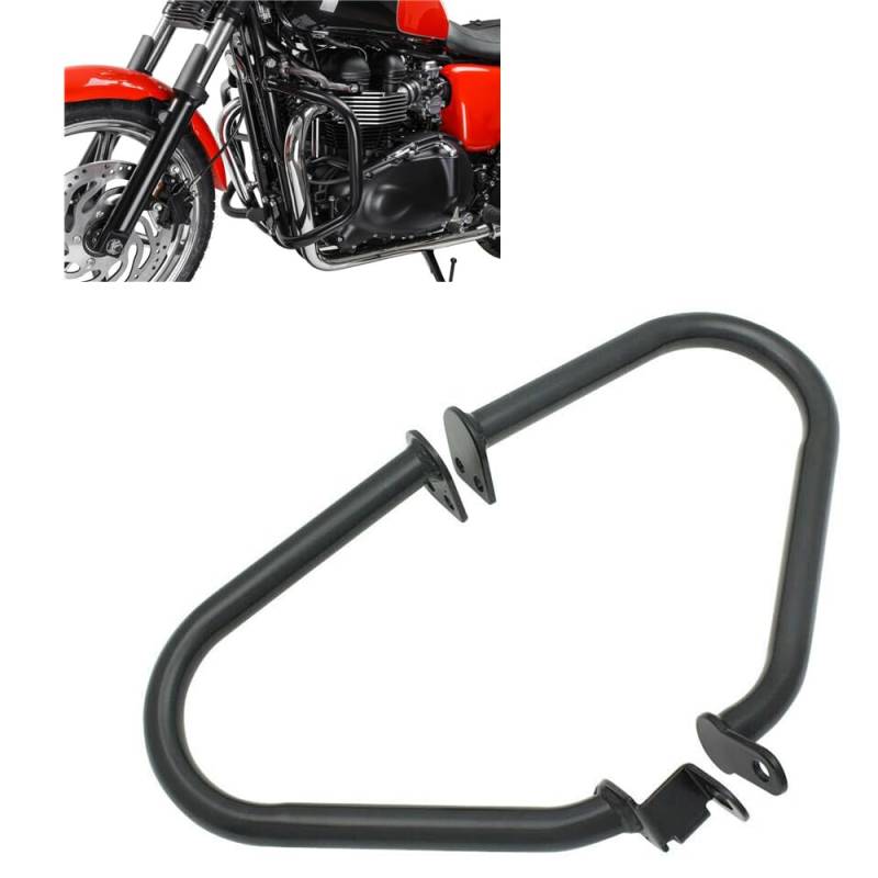 Motorschutz für 2001–2015 Triumph Bonneville SE T100 T120 Thruxton 900, Schwarz von IDENUONA