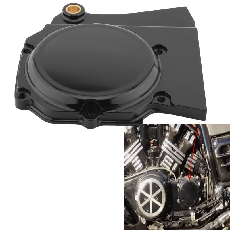 Seitenmotor-dekoratives Abdeckungs-Set für Yamaha Vmax 1200 1985-2007 1986 1987, Schwarz von IDENUONA