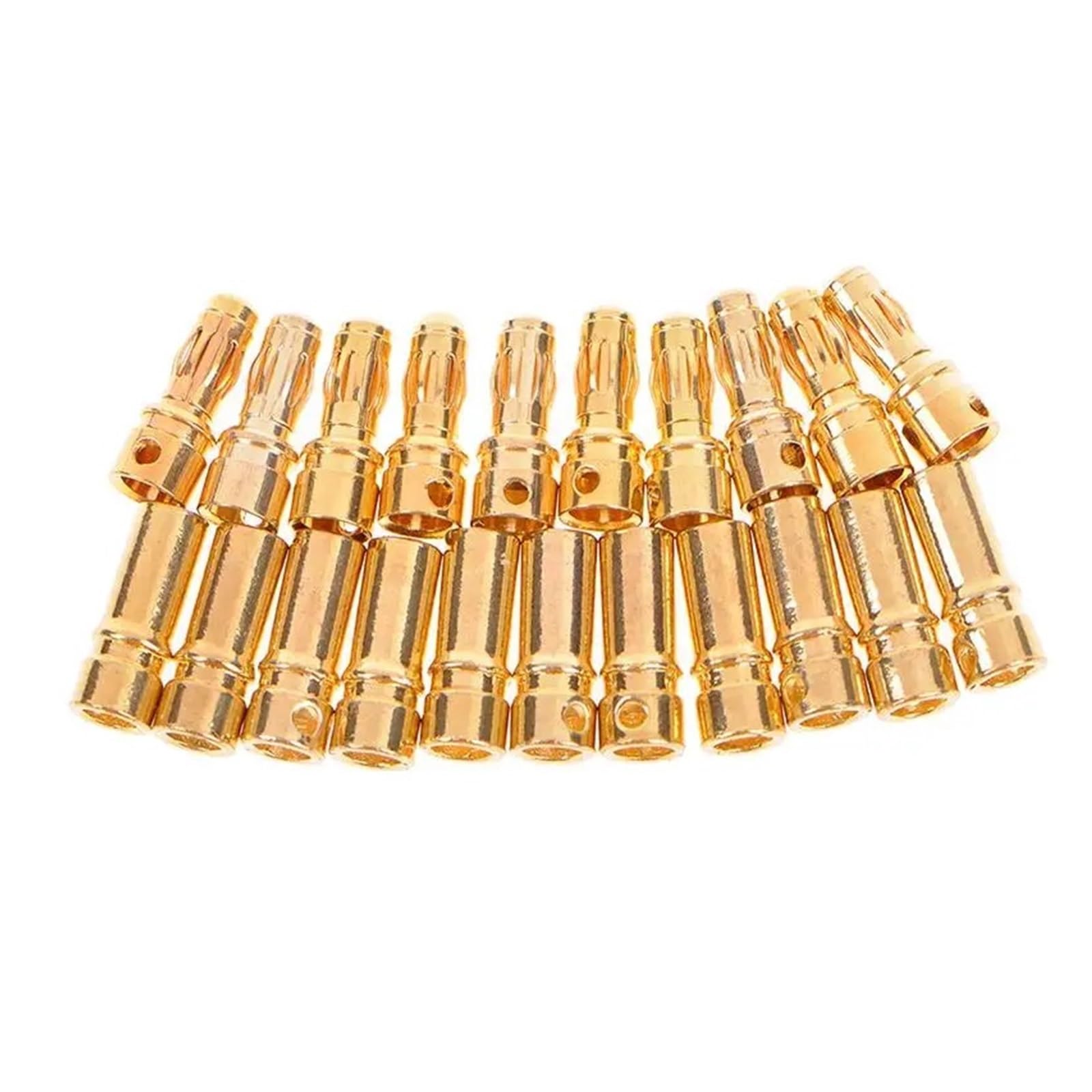 10 Pairs 3.5mm Gold-plated Banana Connector For RC electronic starter Battery Male+Female Connector IDGTTLDF von IDGTTLDF