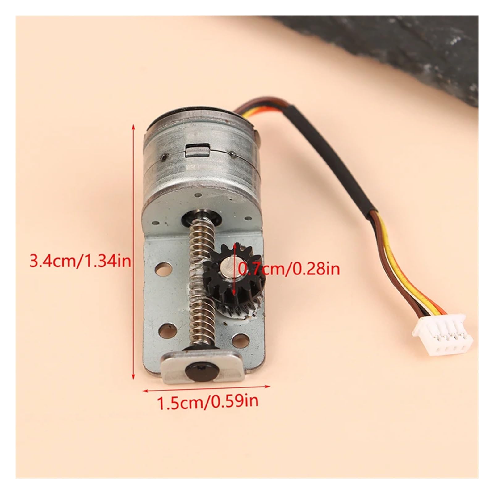 15mm 2-phase 4-wire Stepper electronic starter Linear Screw Shaft Rod Gear For Security Camera C6C C6N IDGTTLDF von IDGTTLDF