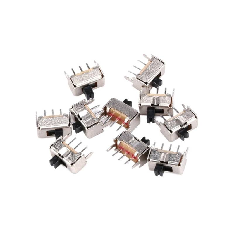 20PCS Slide Switch SS-12D07G3 3MM Handle High With Bracket Small Toggle switch Three Feet/Two Gears IDGTTLDF von IDGTTLDF