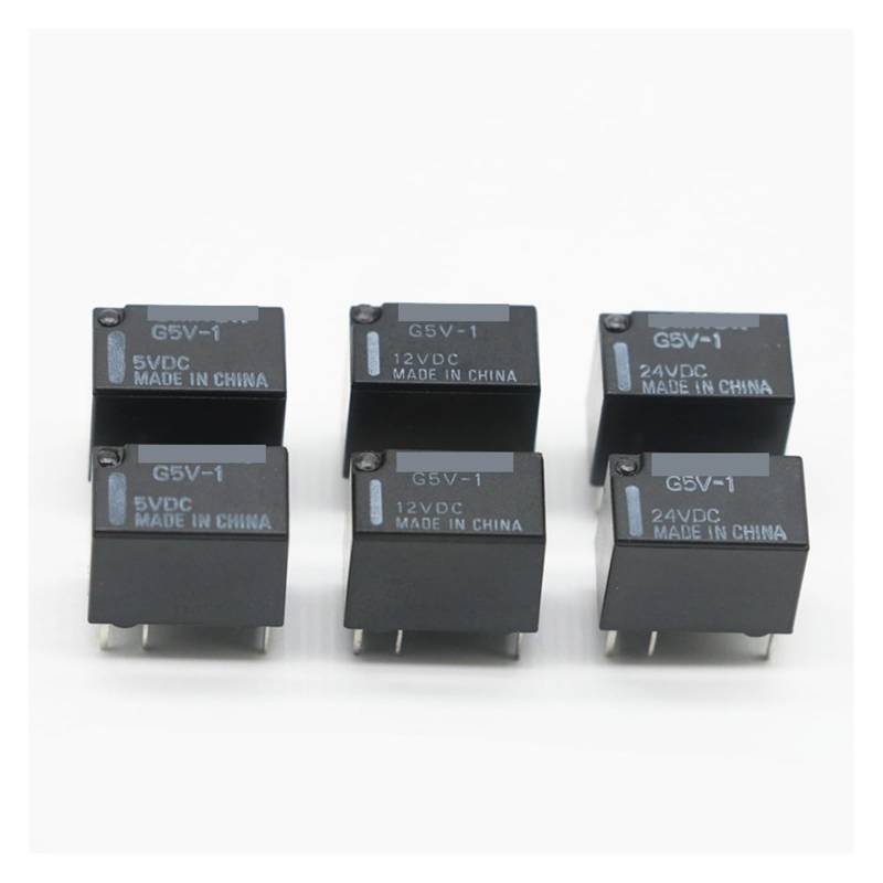 2PCS Relay 5V-2 G5V-2-H1-5VDC 12VDC 24VDC DC5V/12V/24V 8PIN 6PIN IDGTTLDF(G5V-2-H1-12VDC) von IDGTTLDF