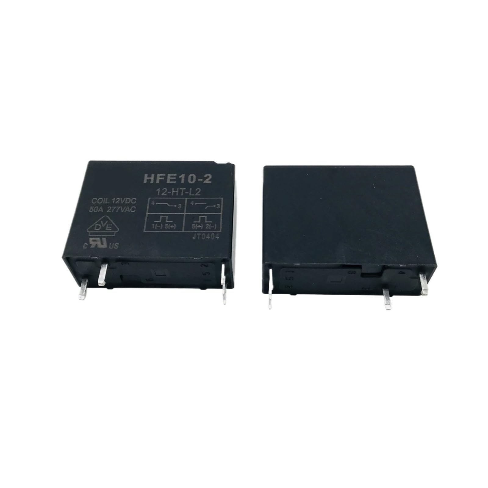 2PCS relay HFE10-2-12-HT-L2 HFE10-2-24-HT-L2 HFE10-2-12-HT-L1 HFE10 2 24 HT L1 12VDV Double coil with manual switch 50A IDGTTLDF(HFE10-2-24-HT-L1) von IDGTTLDF