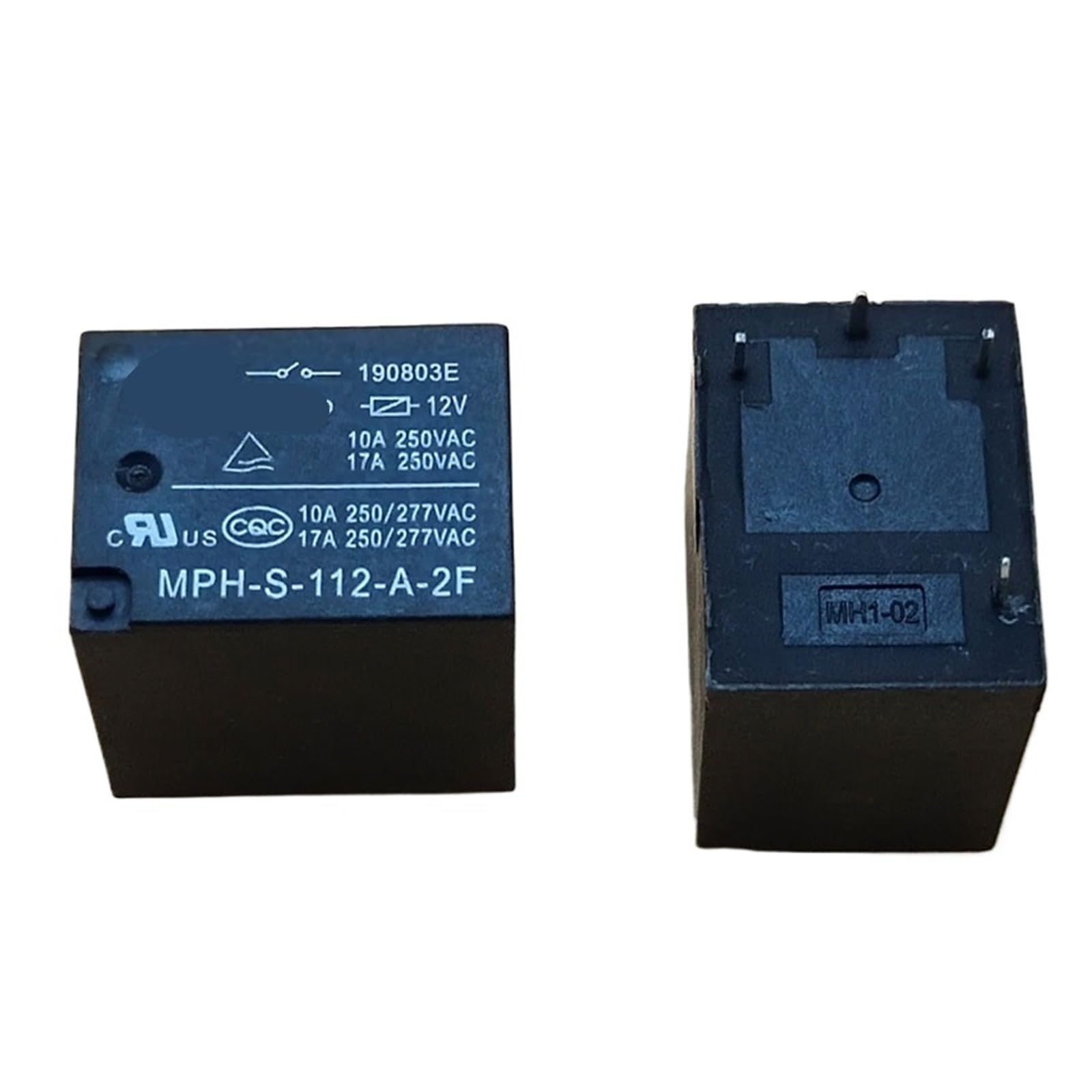 5PCS/10PCS Relay MPH-S-112-A-2F 12VDC MPH-S-112-A-2F-12V MPH S 112 A 2F alternative SRU HF152F 4PIN IDGTTLDF(Taglia unica) von IDGTTLDF