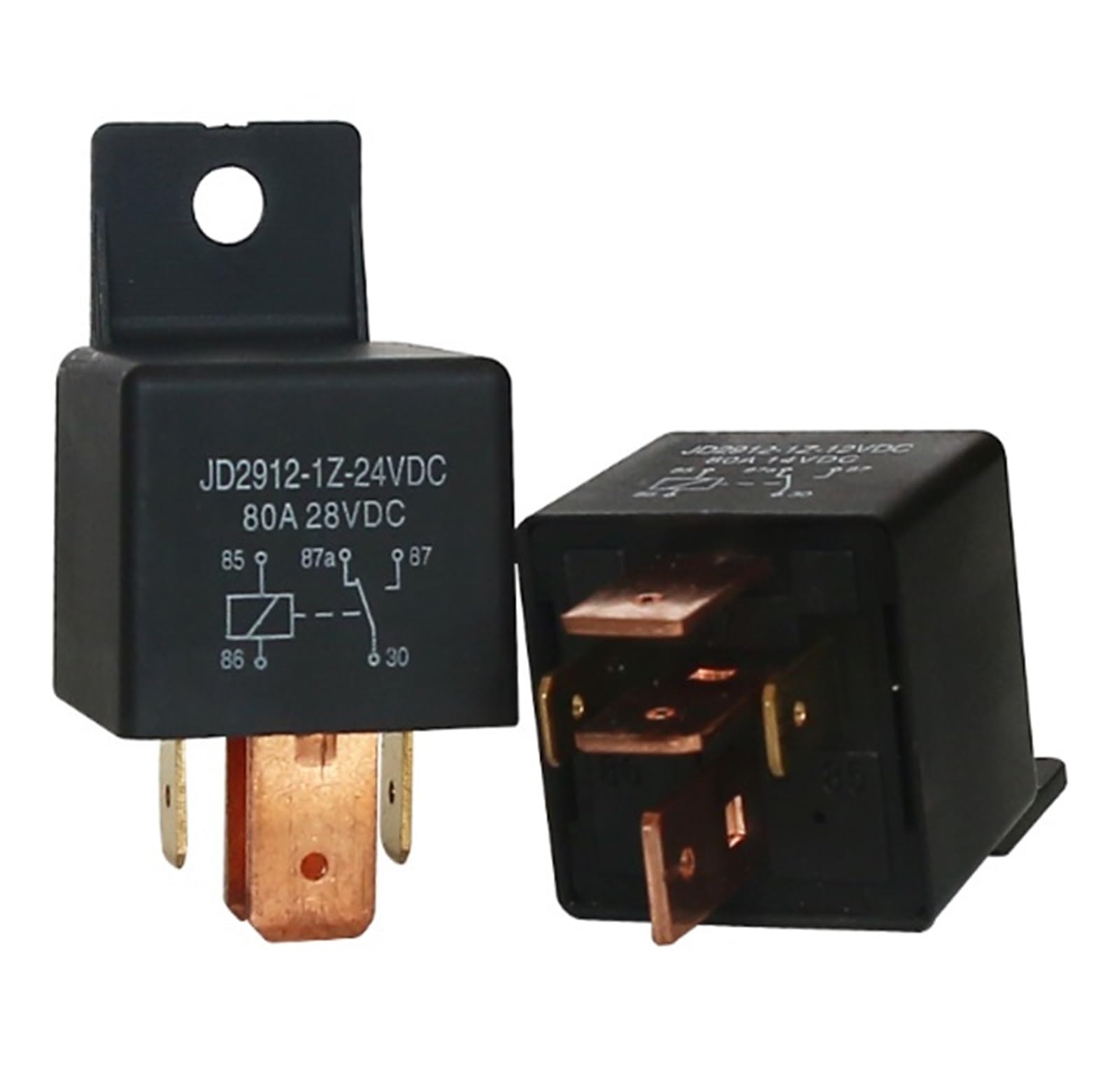 5PCS/LOT Automobile relay JD2912-1Z-12VDC JD2912-1Z-24VDC JD2912 1Z 12V 24V 80A 5PIN Current relay IDGTTLDF(Medium) von IDGTTLDF