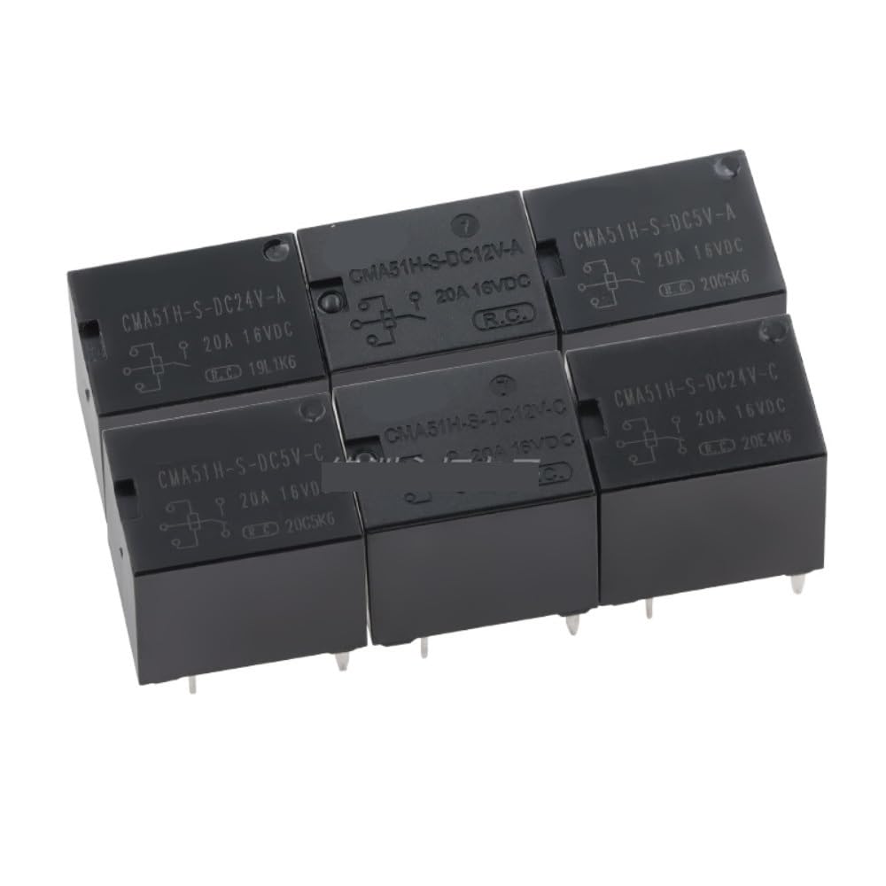 5PCS Relay CMA51H-S-DC5V DC12V DC24V-A -C 4PIN 5PIN 20A T74 T78 IDGTTLDF(CMA51H-S-DC5V-C) von IDGTTLDF