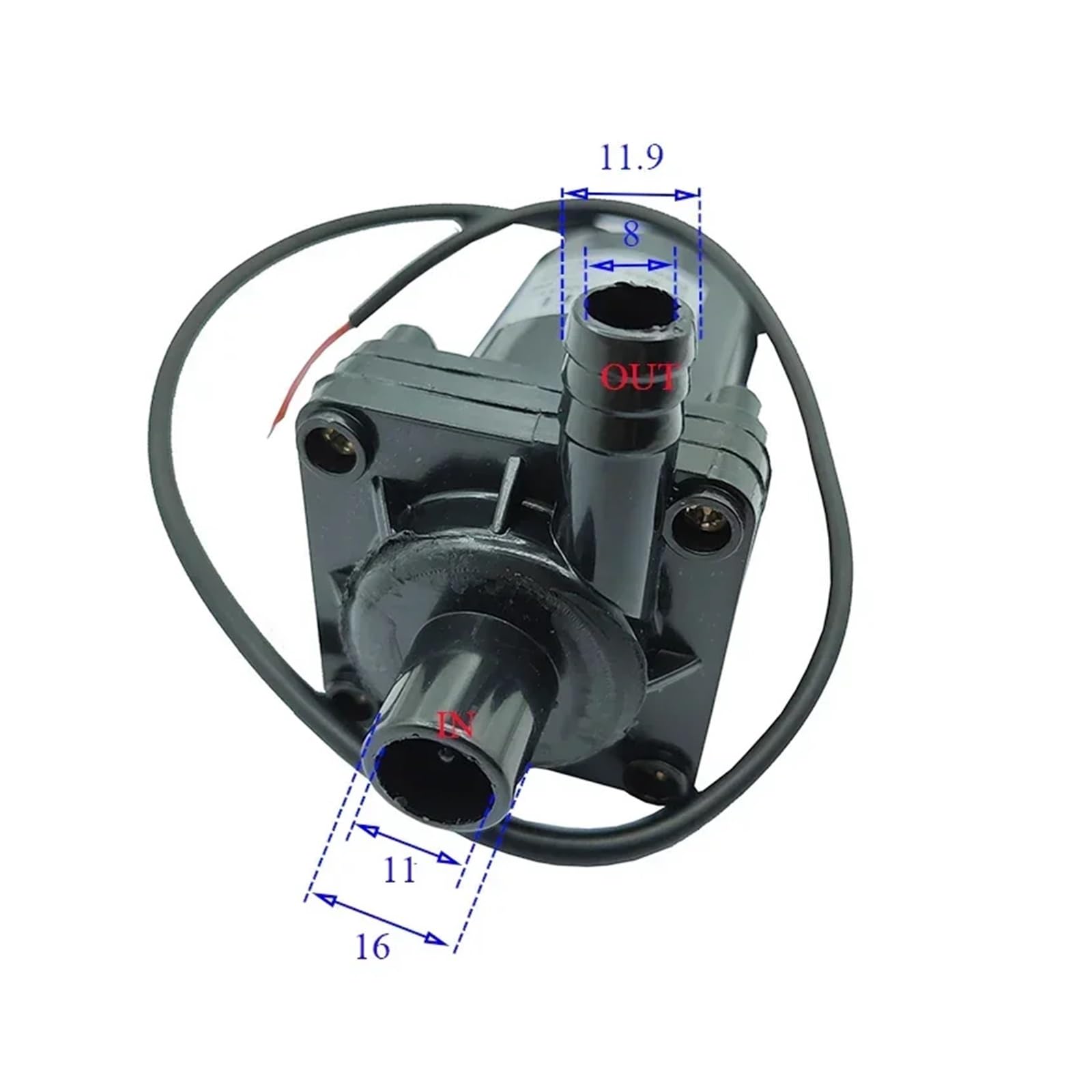 DC12V Water Pump 10LPM Large Flow 8W Self-priming Suction Water Pump Submersible Pump IDGTTLDF von IDGTTLDF