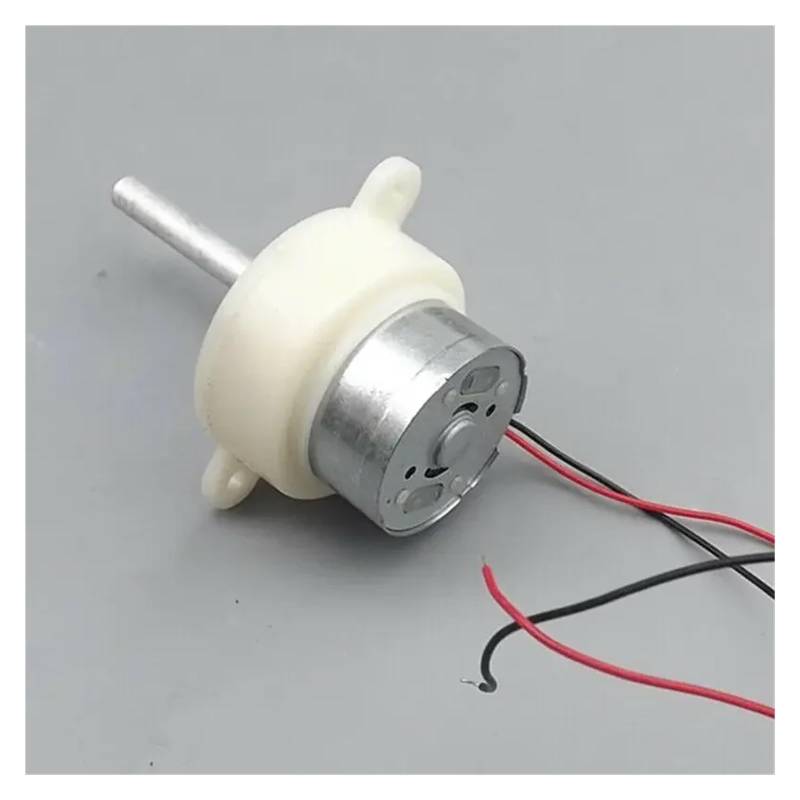 Electric-Motor Long Shaft 300 Gear electronic starter DC 6V-12V 10RPM Slow Speed Reverse Reducer Diameter-5mm Round IDGTTLDF von IDGTTLDF