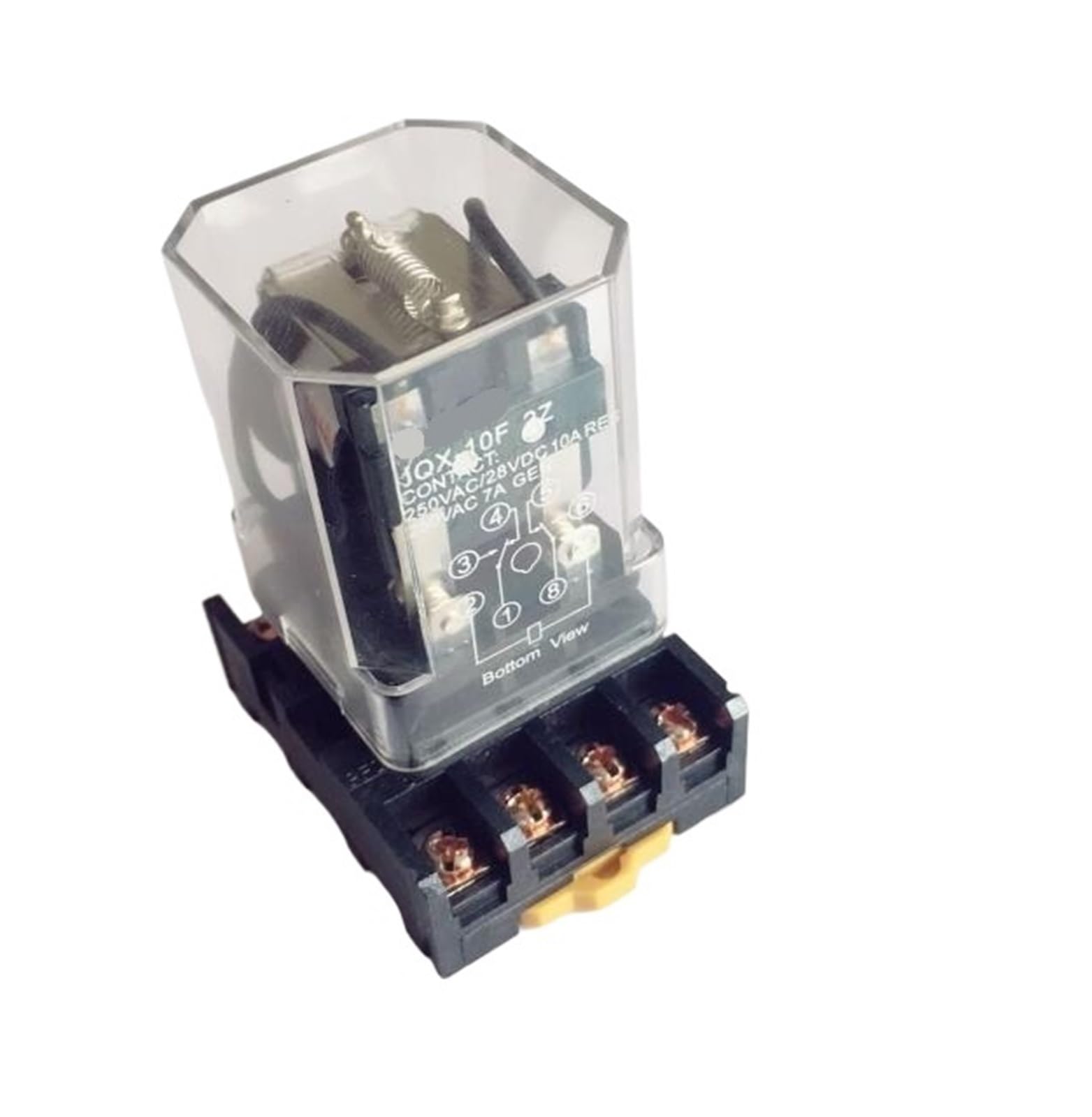 Intermediate relay JQX-10F 2Z/3Z small relay with base 8PIN/11pin DC12V DC24V AC110V AC220V IDGTTLDF(JQX-10F 3Z 11PIN,AC110V) von IDGTTLDF