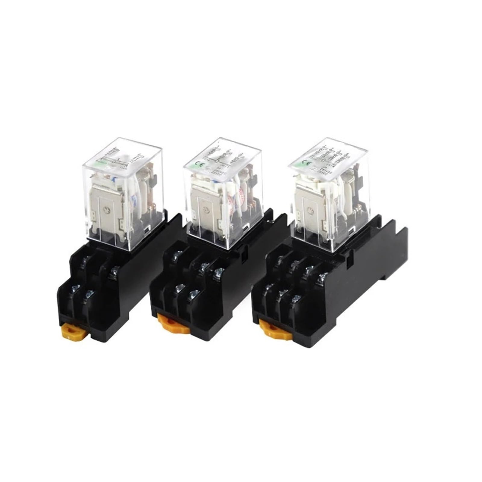 Miniature Coil Generalel Intermediate Relay Switch with base HH52P 53P 54P LED 6/12/24VDC 110/220VAC MY2NJ/3NJ/3NJ IDGTTLDF(HH54P DC6V) von IDGTTLDF