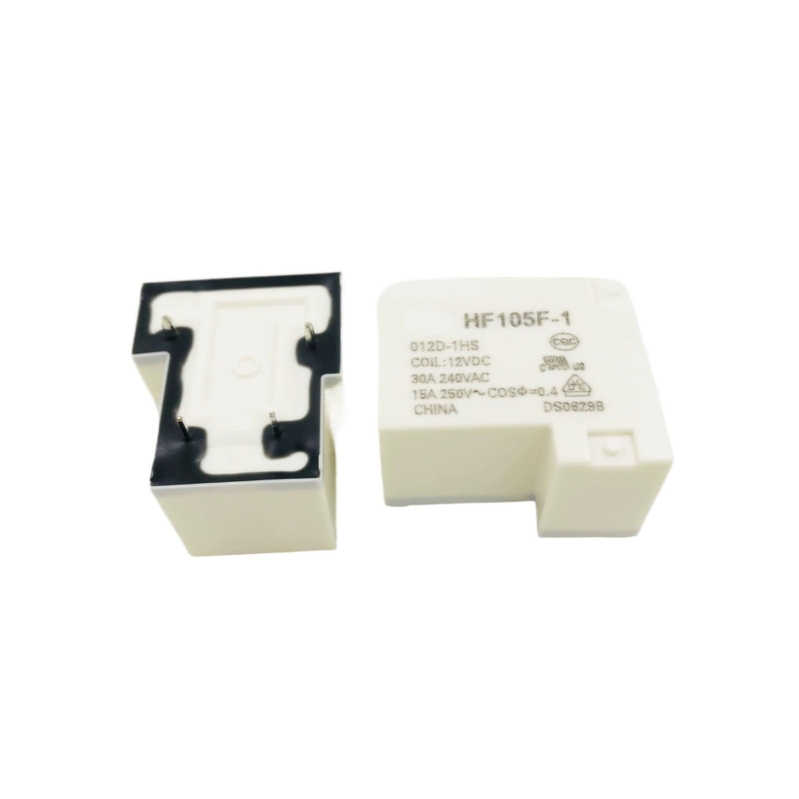 Relay JQX-105F-1-012D-1HS HF105F-1-012D-1HS 4-pin normally open 30A IDGTTLDF von IDGTTLDF