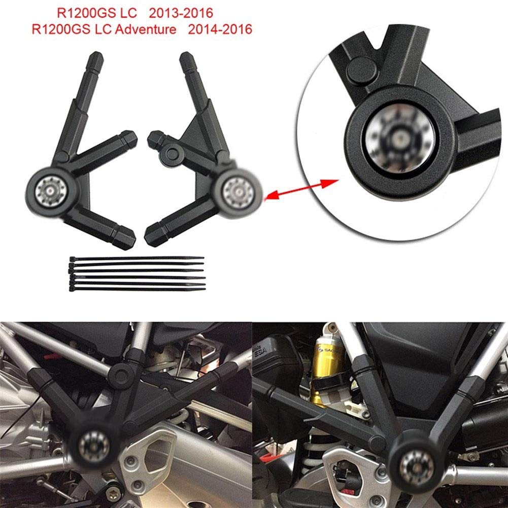 Motorradzubehör Kompatibel mit BMW R1200GS LC / R1200 GS ADV Adventure 2013 2014 2015 2016 2017 2018 2019 Motorrad-Side Frame Panel-Schutz-Schutz-Abdeckung von IDPOLHYGF