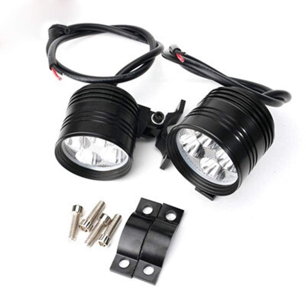 Motorradzubehör Kompatibel mit XADV 300 750 1000 XADV NC750X NC750 / X/S NC700 / X Weiß Motorrad-Scheinwerfer Zusatzscheinwerfer 12V LED-Spot-Scheinwerfer von IDPOLHYGF