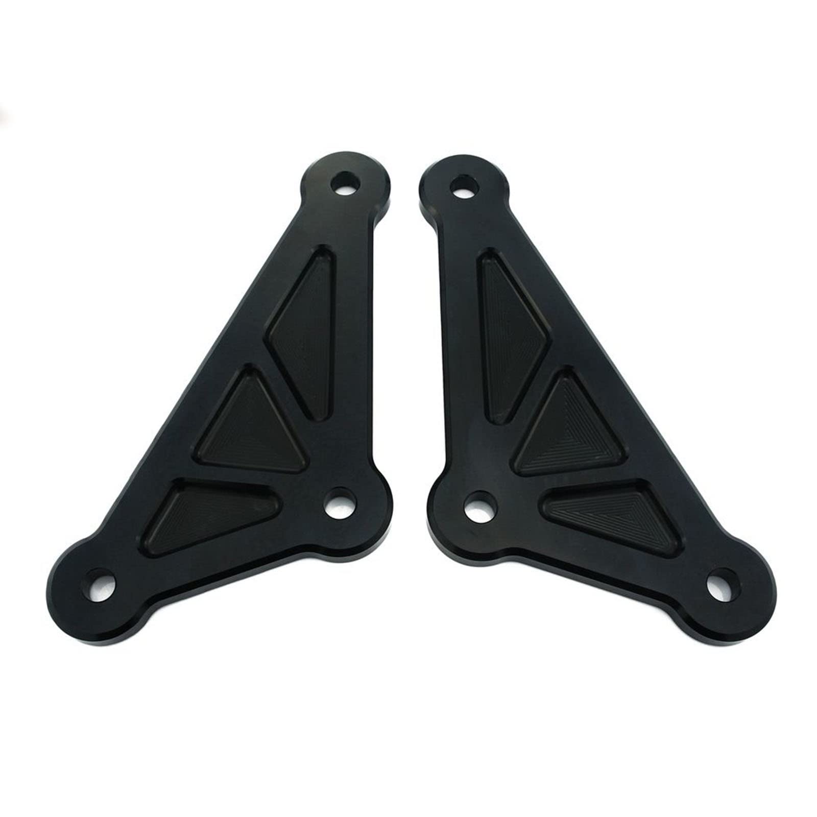 Motorradzubehör Motorrad Einstellbare Federgestänge Drop Link Kits Tieferlegungssatz Passend for Kawasaki Z1000 2014-2017 Z1000Sx Ninja 1000 2011-2015(Black) von IDPOLHYGF