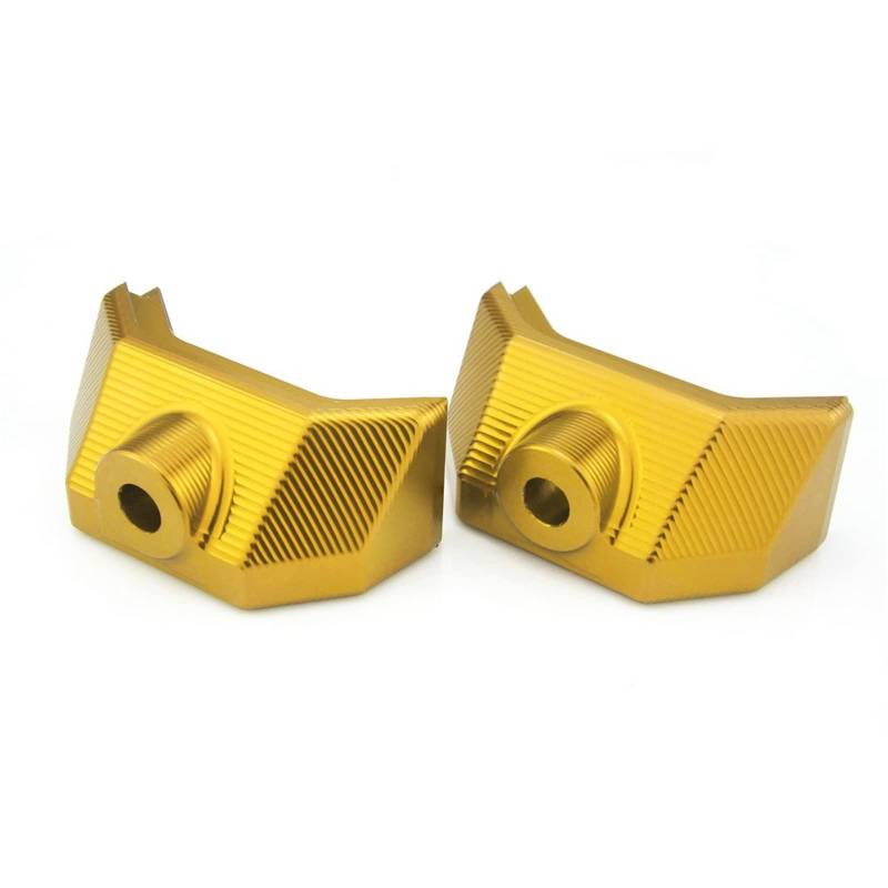 Motorradzubehör Motorrad Hinterradgabel Kettenspanner Block Gabel Spindelkappe Zubehör Passend for Kawasaki Z800 Z-800 2013 2014 2015 Dekorationsteile(Gold) von IDPOLHYGF